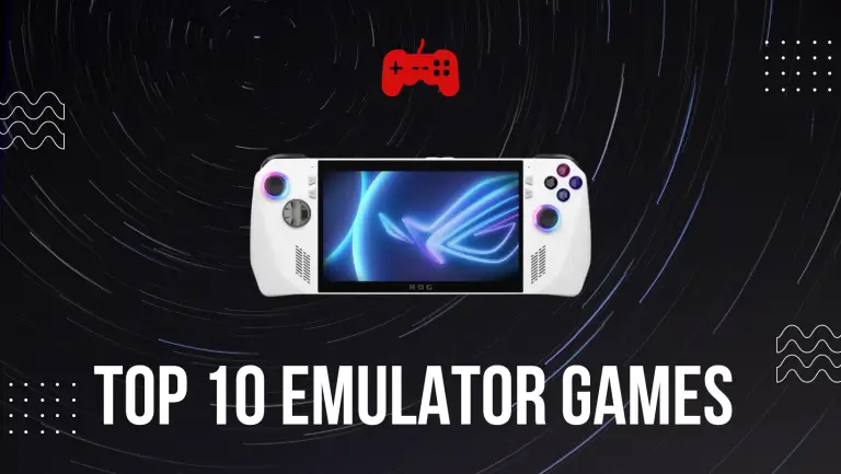 top 10 emulator games rog ally