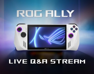 rog ally live stream