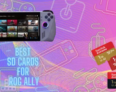 Top 5 Best SD Cards for ROG Ally